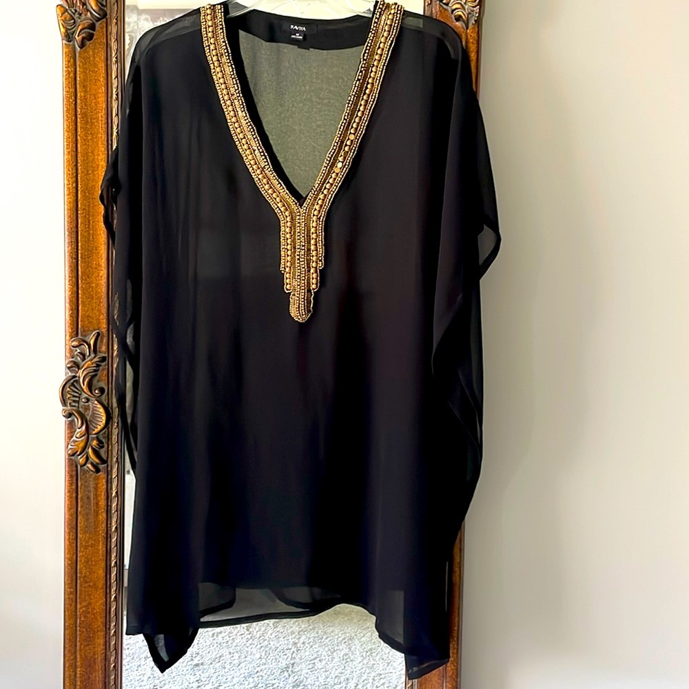 Raviya Jeweled Neckline Coverup